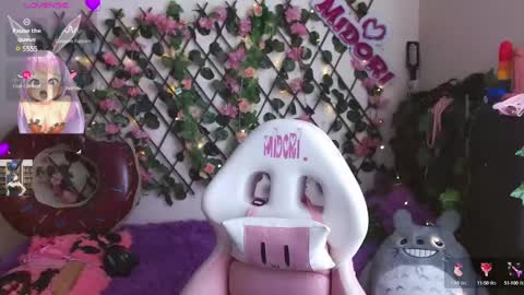 Midori 7u7 online show from January 2025 06:18:01 PM