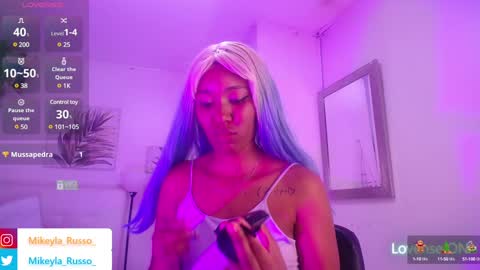 Snapshot of mikeyla_russo_ chatting on January 2025 09:18:01 PM Mikeyla online show from January 2025 09:18:01 PM