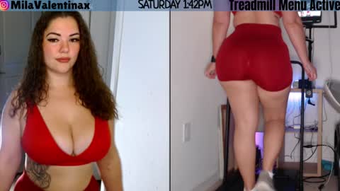 Snapshot of milavalentinax chatting on January 2026 06:42:02 PM Mila Valentina online show from January 2026 06:42:02 PM