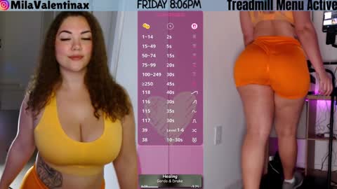 Snapshot of milavalentinax chatting on February 2026 01:06:01 AM Mila Valentina online show from February 2026 01:06:01 AM