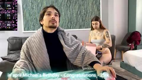 Snapshot of miley_and_michael chatting on April 2026 03:25:01 PM Miley and Michael online show from April 2026 03:25:01 PM