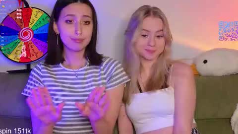 MilaBlack and  StacyBlonde Today unboxing Lovens OMG online show from February 2026 08:09:01 PM