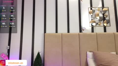 Snapshot of misatosan_ chatting on February 2025 03:09:01 AM Annie dont forget to thumbs up me online show from February 2025 03:09:01 AM