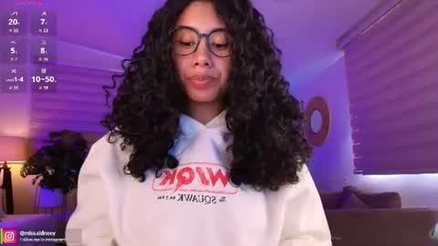 Snapshot of miss_sidney chatting on July 2026 12:53:01 PM Amy Olivera online show from July 2026 12:53:01 PM