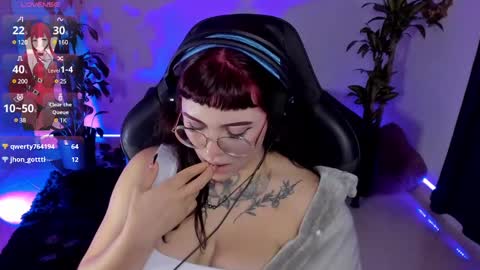 Snapshot of misscharlottte_18 chatting on February 2025 10:26:02 AM Missy Charlottte.  Hey remember to give me a thumbs up ty online show from February 2025 10:26:02 AM