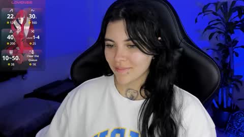 Snapshot of misscharlottte_18 chatting on October 2025 04:04:02 AM Missy Charlottte.  Hey remember to give me a thumbs up ty online show from October 2025 04:04:02 AM