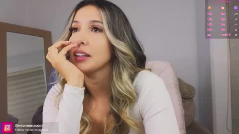 Snapshot of missmonaco chatting on October 2025 01:06:02 AM Emma Rivera online show from October 2025 01:06:02 AM