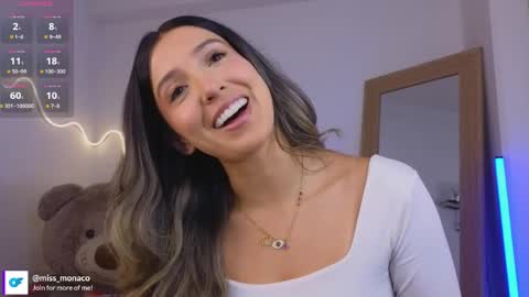 Snapshot of missmonaco chatting on April 2026 01:00:02 AM Emma Rivera online show from April 2026 01:00:02 AM