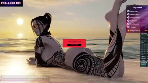 Snapshot of misstenka chatting on November 2025 07:15:01 PM MissTenka online show from November 2025 07:15:01 PM