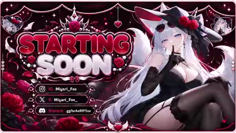 MiyariFox online show from July 2026 05:23:02 AM