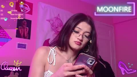 Snapshot of moonfiredance chatting on March 2026 11:28:02 PM Nicky online show from March 2026 11:28:02 PM