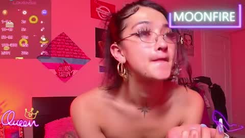 Snapshot of moonfiredance chatting on April 2026 10:57:02 AM Nicky online show from April 2026 10:57:02 AM