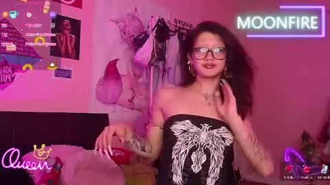 Snapshot of moonfiredance chatting on June 2026 11:49:02 AM Nicky online show from June 2026 11:49:02 AM