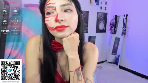 Snapshot of moonlady_ chatting on October 2025 03:45:02 AM MOON online show from October 2025 03:45:02 AM