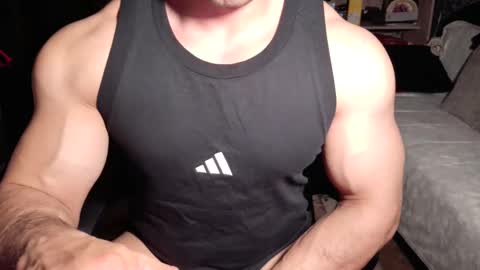 Snapshot of musclebredon chatting on March 2026 08:56:02 PM BRENDON online show from March 2026 08:56:02 PM