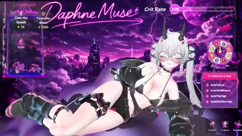 Snapshot of muse_daphne chatting on March 2026 08:04:02 PM Daphne Musa online show from March 2026 08:04:02 PM