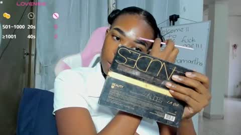Snapshot of myblackdope_ chatting on July 2026 11:57:01 AM Samanta online show from July 2026 11:57:01 AM