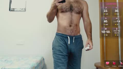 Juan  OF  myhairymacho online show from October 2025 08:00:02 AM