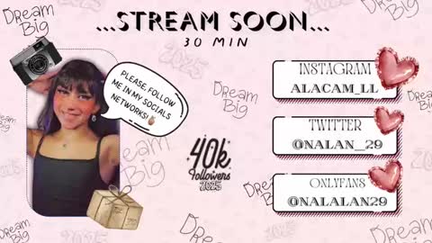 Onlyf4s nalalan29 online show from January 2025 06:14:01 AM