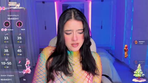 Snapshot of nathalie_rivers chatting on January 2025 03:32:02 AM NATHALIE online show from January 2025 03:32:02 AM