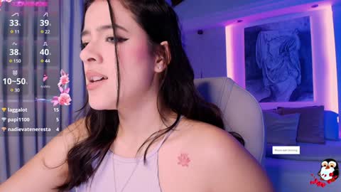 Snapshot of nathalie_rivers chatting on February 2025 07:18:01 AM NATHALIE online show from February 2025 07:18:01 AM