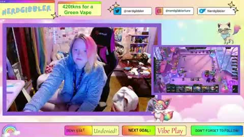 Snapshot of nerdgibbler chatting on June 2026 01:48:02 PM NerdGibbler online show from June 2026 01:48:02 PM