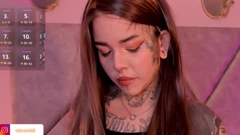 Snapshot of niinaink chatting on October 2025 12:34:02 PM NINAINK online show from October 2025 12:34:02 PM