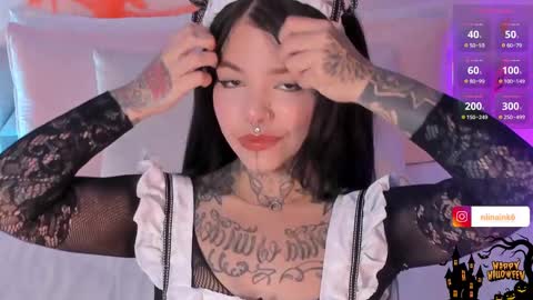 Snapshot of niinaink chatting on October 2025 12:39:02 PM NINAINK online show from October 2025 12:39:02 PM