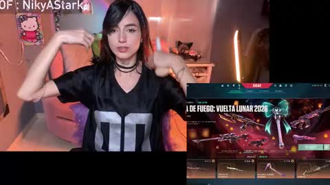 Snapshot of nikyastark chatting on March 2026 02:52:01 PM Niky A Stark online show from March 2026 02:52:01 PM