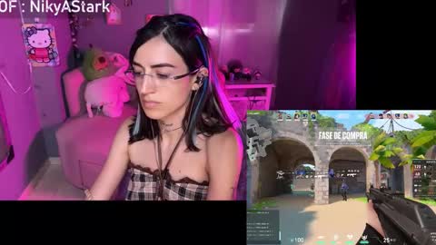 Snapshot of nikyastark chatting on March 2026 05:41:01 PM Niky A Stark online show from March 2026 05:41:01 PM