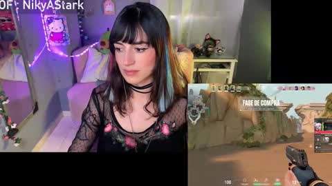 Snapshot of nikyastark chatting on March 2026 06:27:02 PM Niky A Stark online show from March 2026 06:27:02 PM