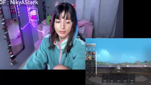 Snapshot of nikyastark chatting on March 2026 08:32:02 AM Niky A Stark online show from March 2026 08:32:02 AM