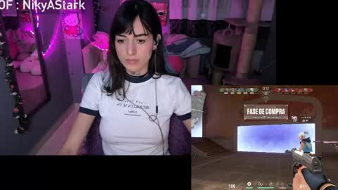 Snapshot of nikyastark chatting on March 2026 11:08:01 PM Niky A Stark online show from March 2026 11:08:01 PM