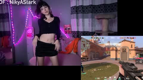 Snapshot of nikyastark chatting on April 2026 06:19:01 AM Niky A Stark online show from April 2026 06:19:01 AM