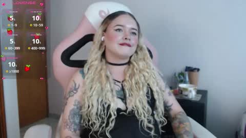 Snapshot of ninaxxstorm chatting on October 2025 08:53:02 PM Nina online show from October 2025 08:53:02 PM