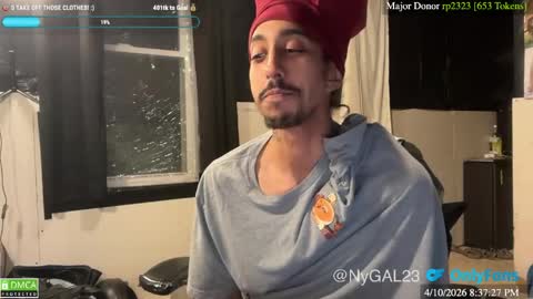 Snapshot of nygal23 chatting on April 2026 12:37:01 AM nygal23 online show from April 2026 12:37:01 AM