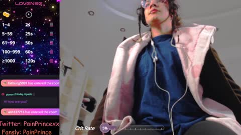 Snapshot of pain_prince chatting on December 2024 10:10:02 PM Pain Prince online show from December 2024 10:10:02 PM