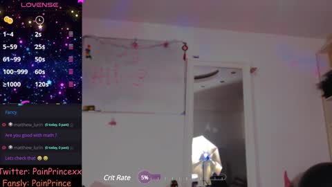 Snapshot of pain_prince chatting on December 2024 06:09:01 PM Pain Prince online show from December 2024 06:09:01 PM