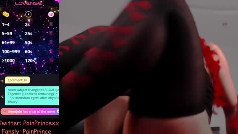 Snapshot of pain_prince chatting on January 2025 06:25:01 PM Pain Prince online show from January 2025 06:25:01 PM