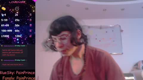 Snapshot of pain_prince chatting on February 2025 02:42:01 PM Pain Prince online show from February 2025 02:42:01 PM