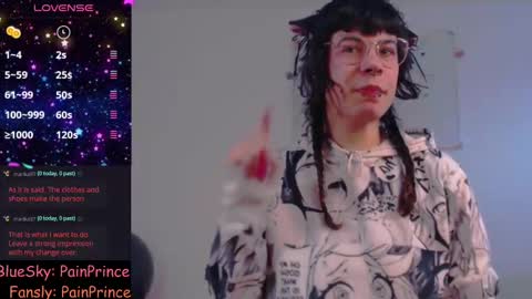 Snapshot of pain_prince chatting on February 2025 02:46:01 PM Pain Prince online show from February 2025 02:46:01 PM