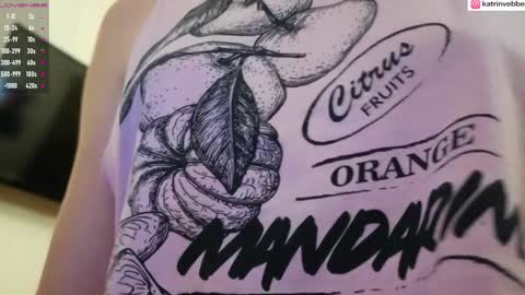 Snapshot of palach2323 chatting on January 2025 06:47:01 PM Katrin Vebber online show from January 2025 06:47:01 PM