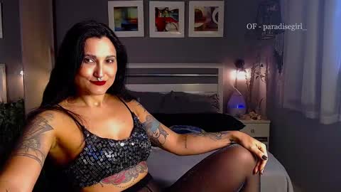 My alter ego Betinna Flowers - a tattooed Miss  -   Are you missing me come in here  -  online show from January 2025 09:43:02 PM