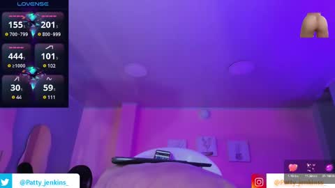 Snapshot of patty_jenkinss chatting on March 2025 10:30:02 AM Hi Pvt open Moans from lovense tell me Fav 113366 Especial level 33 online show from March 2025 10:30:02 AM