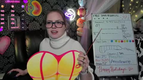 ArtsyHeartsyy online show from December 2024 04:44:01 AM