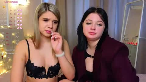 Lora black  and Lili blonde welcome you here online show from March 2025 11:40:01 AM