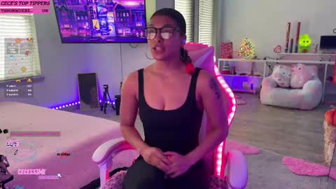 Snapshot of princess_cece chatting on February 2025 06:15:02 PM Cece NEXT LIVESTREAM -- DEC. 4th 7 PM CST online show from February 2025 06:15:02 PM