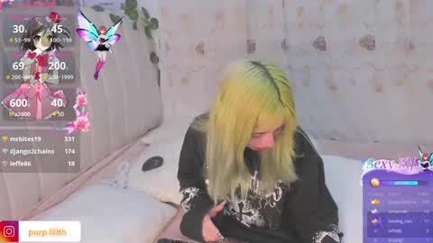 Purple Lilith online show from February 2025 11:59:02 PM