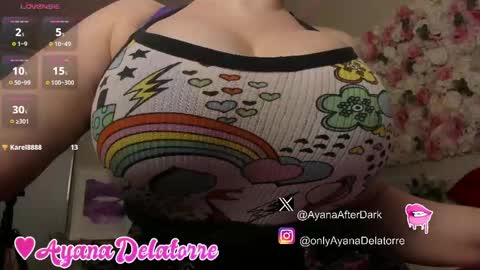 Snapshot of queenayana chatting on May 2026 06:16:02 PM Ayana Delatorre online show from May 2026 06:16:02 PM