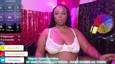 Queen Cherise Roze online show from November 2025 08:32:01 PM